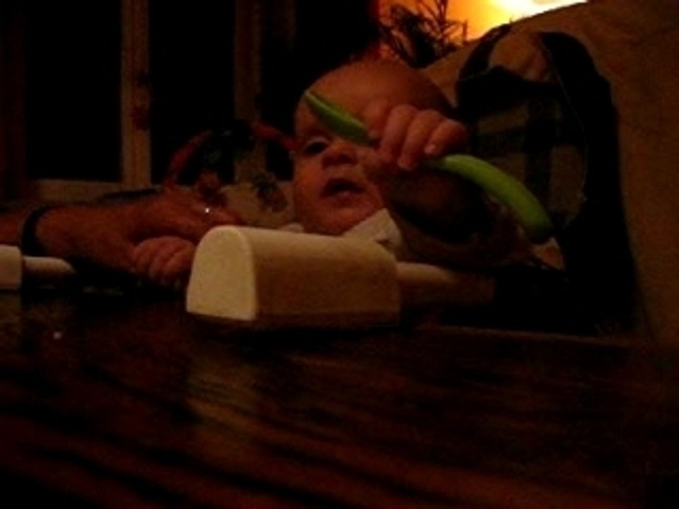 Nils aan tafel