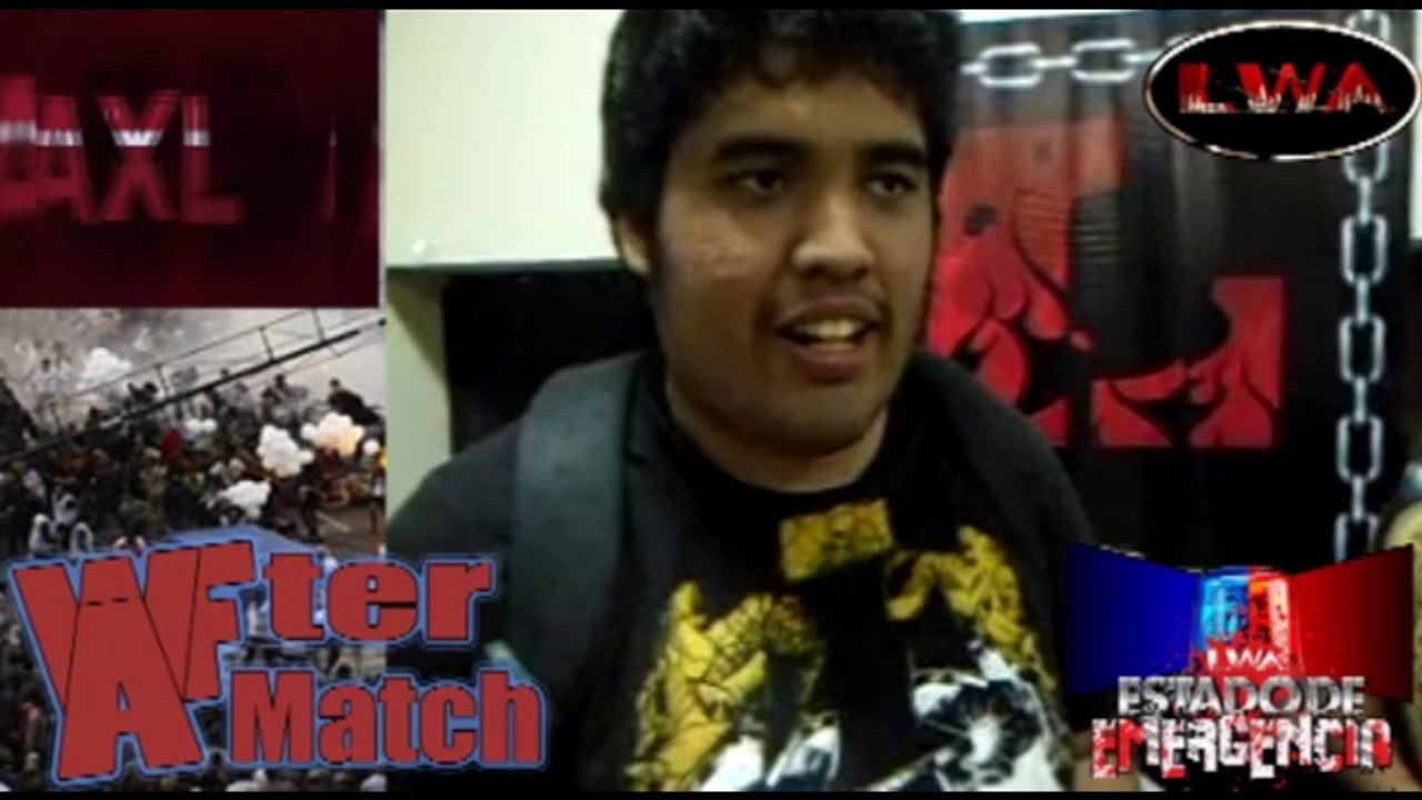 WAFter Match en LWA Estado de Emergencia 2014 (09-03-14)