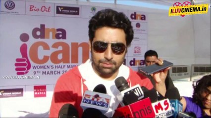 Abhishek Bachchan Will Flag Off Women's Half Marathon @ iluvcinema.in