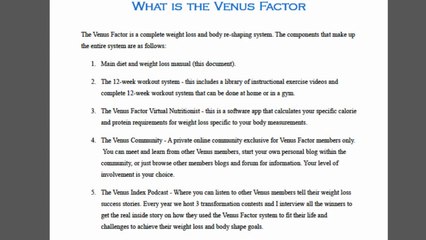 Venus Factor Review - Real Review Of Venus Factor