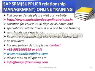 sap srm online training in india