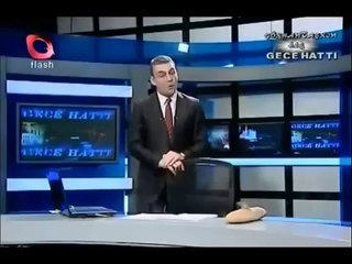 Flash Tv'de Gökhan Taşkın Ekmek Protestosu