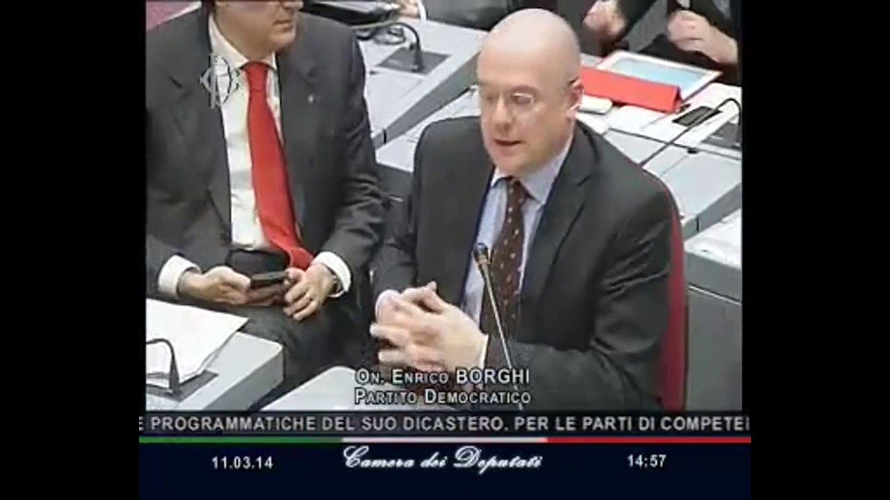 Roma - Audizione Ministro Lupi (11.03.14)