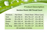Bamboo sheets 500 thread count from bamboo sheets shop