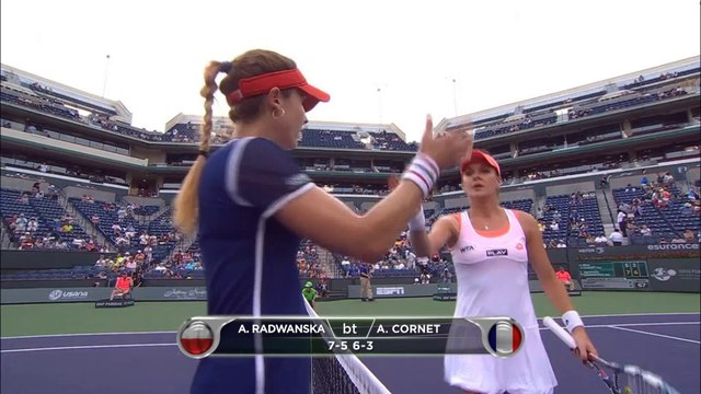 Indian Wells - Radwanska elimina a Alize Cornet