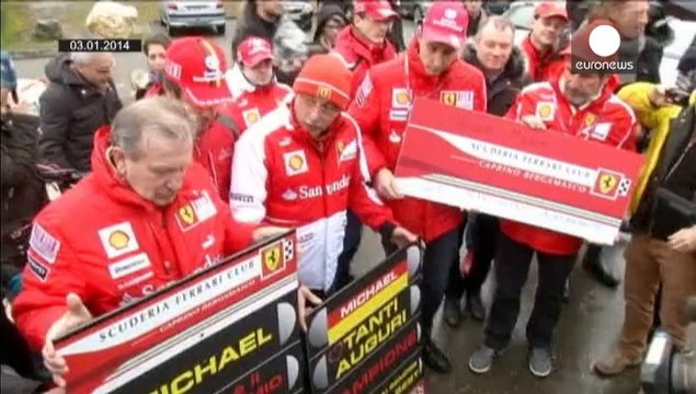 Michael Schumacher's condition showing small encouraging signs
