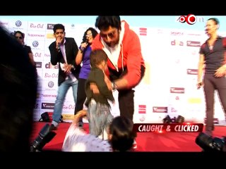 Abhishek Bachchan at a marathon event