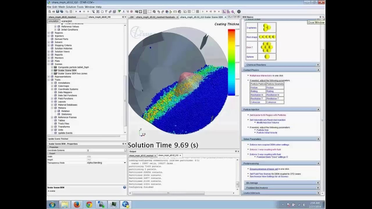 The Power of Discrete Element Modeling (DEM): Coating & Drying for Pharmaceutical & Chemical Process