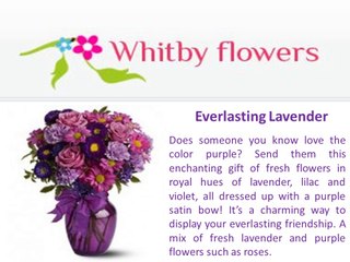 Flower Delivery Service In Whitby