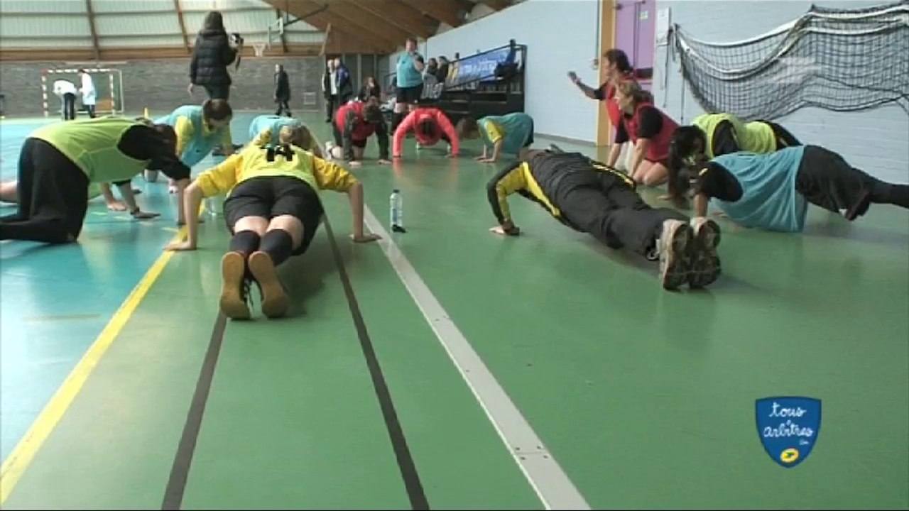 Arbitrage féminin : Stage de formation / Groupe La Poste - Tous formidables - Tous arbitres