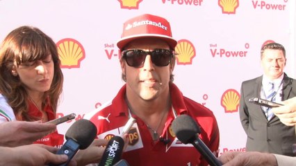 Alonso: "Prima di tutto arriviamo al traguardo"