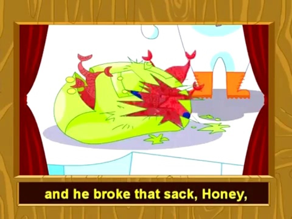Crawdad Song - English Video Songs for Children in Karaoke