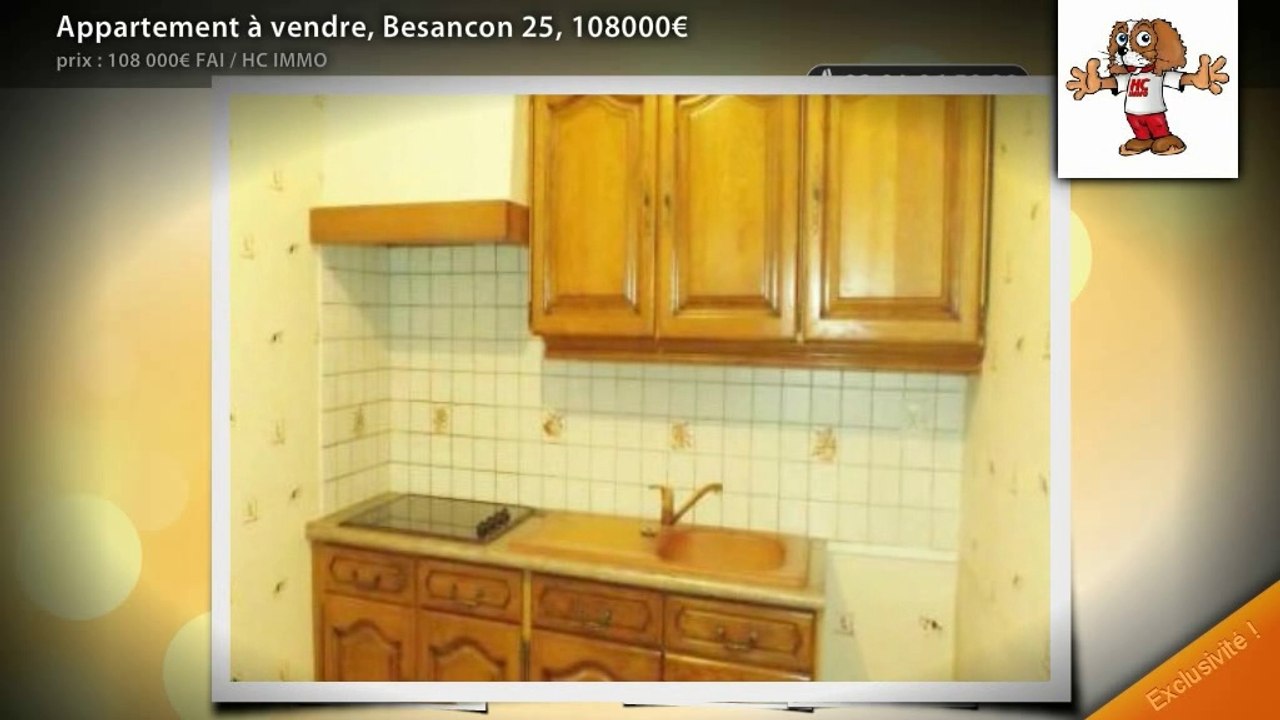 Appartement à vendre, Besancon 25, 108000€
