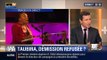 Le Soir BFM: Écoutes de Sarkozy: accusée d'avoir menti, Christiane Taubira se défend et exclut de démissionner - 12/03 1/4