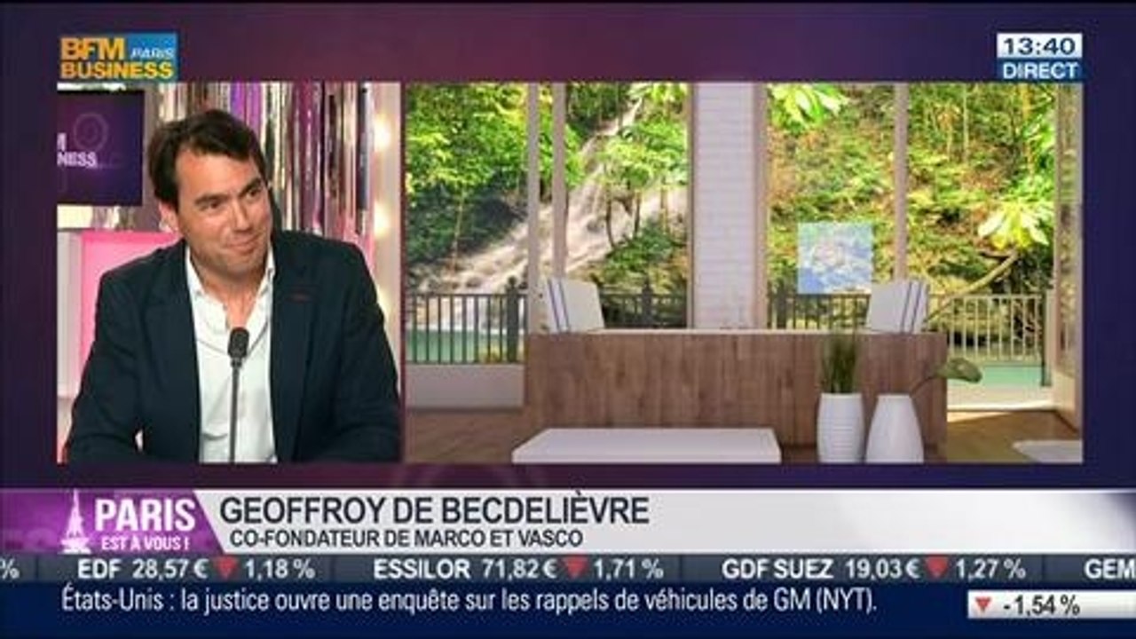 Made in Paris: Geoffroy de Becdelièvre, Marco et Vasco, dans Paris est à vous - 12/03