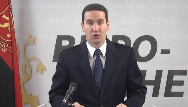 IZJAVA VMRO DPMNE VLATKO GORCEV ZA ZOLVA NA SEKERINSKA 12 03 2014