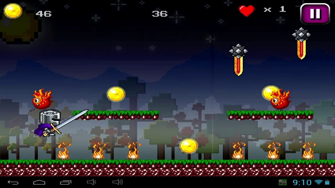 8bit Knight - Pixel Slayin - Android and iOS gameplay PlayRawNow