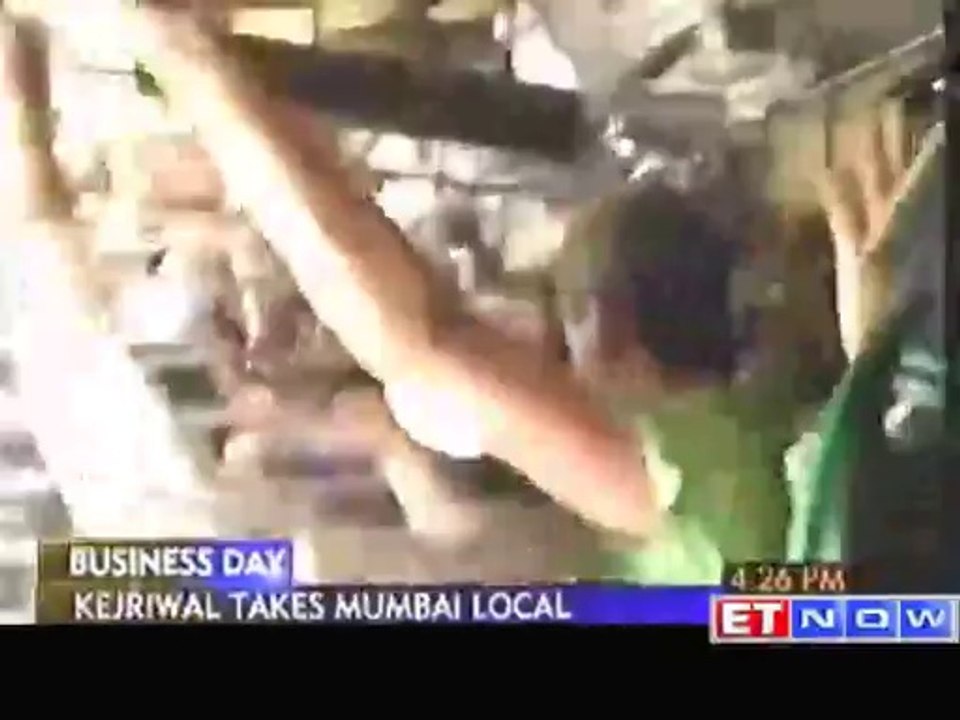 Chaos during Kejriwals Mumbai visit