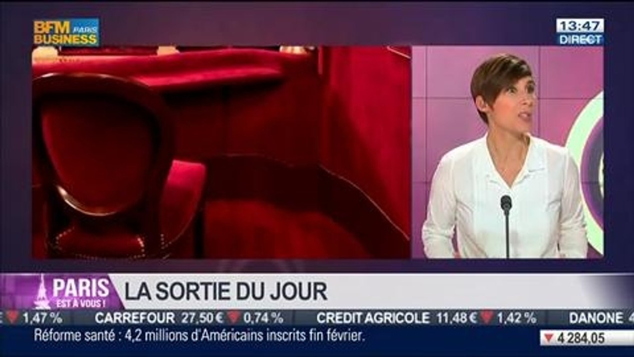 La sortie du jour: "Théâtres parisiens, un patrimoine du XIXe siècle", dans Paris est à vous - 12/03