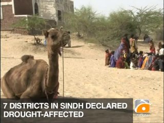 Sindh Drought Affected Districts