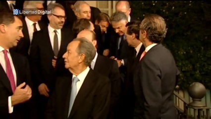 El Príncipe Felipe se despide tras su polémico viaje a Barcelona