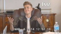 Justin Bieber Acts Smug at Deposition
