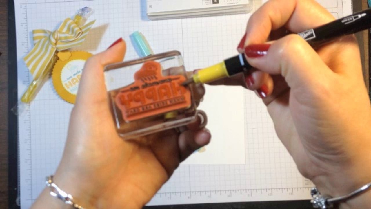 Stampin' Up! Video Tutorial- Sale-A-Bration Treat Tag