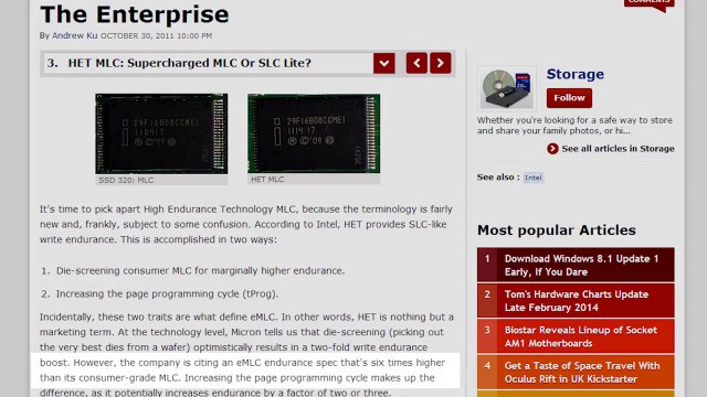 Intel 730 Series SSD