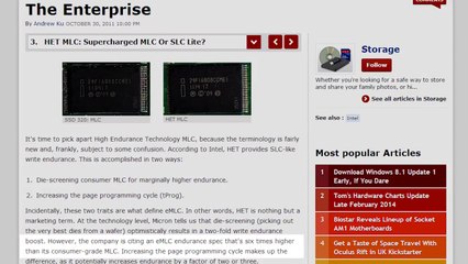 Intel 730 Series SSD