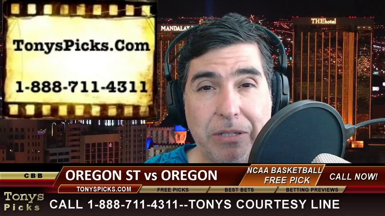 Oregon Ducks vs. Oregon St Beavers Pick Prediction NCAA College Basketball Odds Preview 3-12-2014