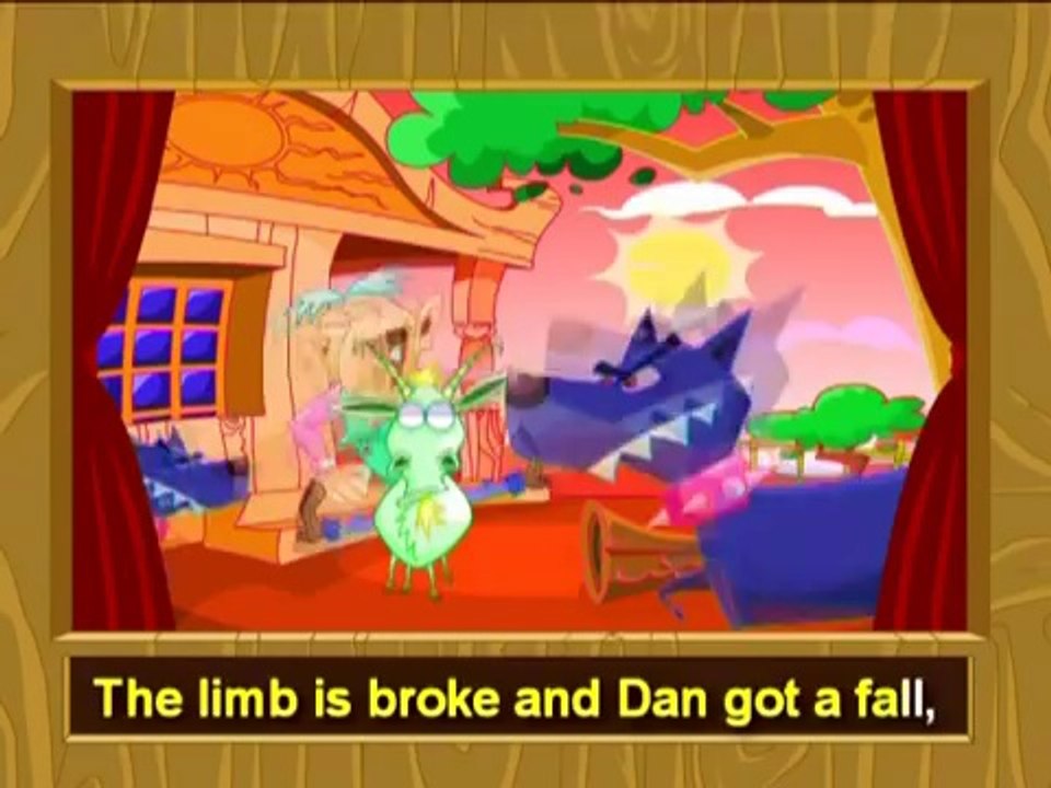 Old Dan Tucker - English Video Songs for Children in Karaoke