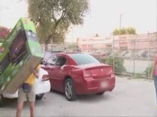 Look at that Big Surprise is this girl in the carrier