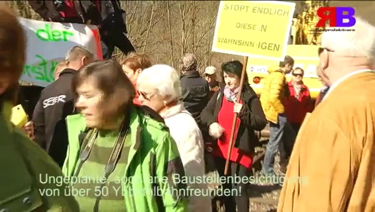 Ybbstalbahn-Abriss der Trasse  Bereich Gaissulz-Ofenloch, 12.3.2014