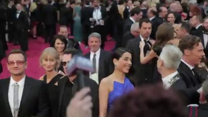 Benedict Cumberbatch Photobombs U2