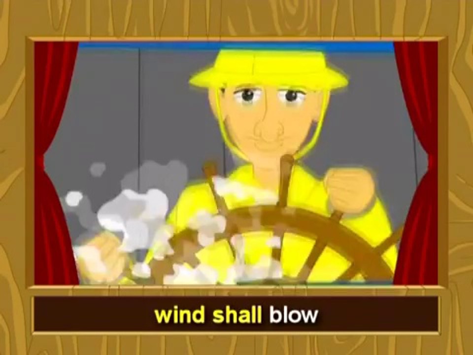 Sailing Sailing - English Video Songs for Children in Karaoke