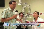 Clínica La Luz ofrece hoy examen gratuito de despistaje de glaucoma