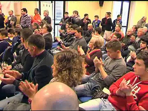 CASSINO: PRESENTAZIONE TAPPA GIRO D'ITALIA del 10-03-2014