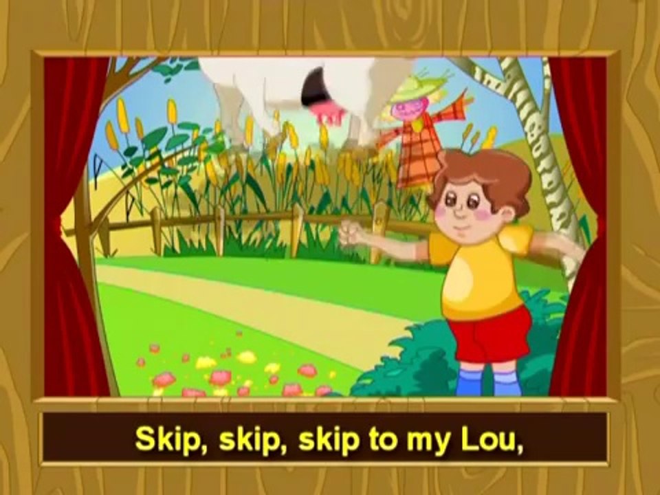 Skip to My Lou - English Video Songs for Children in Karaoke
