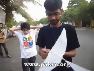 Ornithopter flying machine testing Pakistan Science Club