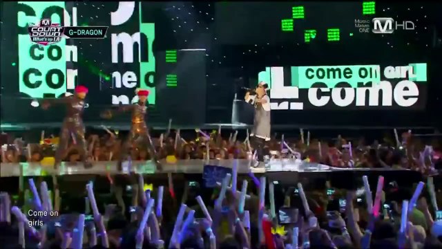 [1080p HD] 130829 G-DRAGON @ M! Countdown 'What's up LA' KCON 2013