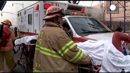 Dos personas han muerto en una explosión por gas en Nueva York