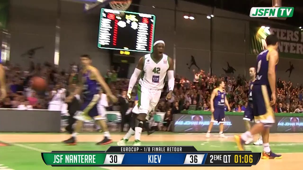 JSFN TV: JSF Nanterre vs Kiev (Eucocup 1/8eme Finale 2014)
