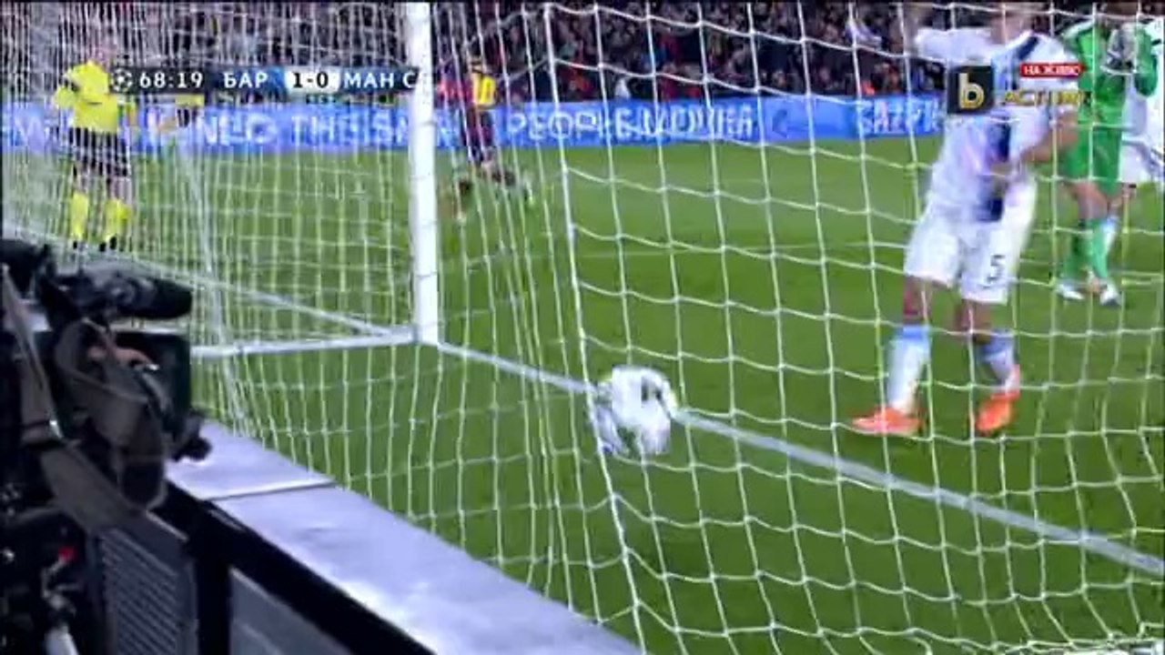 Barcelona Manchester City 2:1 12/03/2014 Second Half Bg Audio / Барселона Манчестър Сити 2:1 12.03.2014 Второ Полувреме (Бг Аудио)