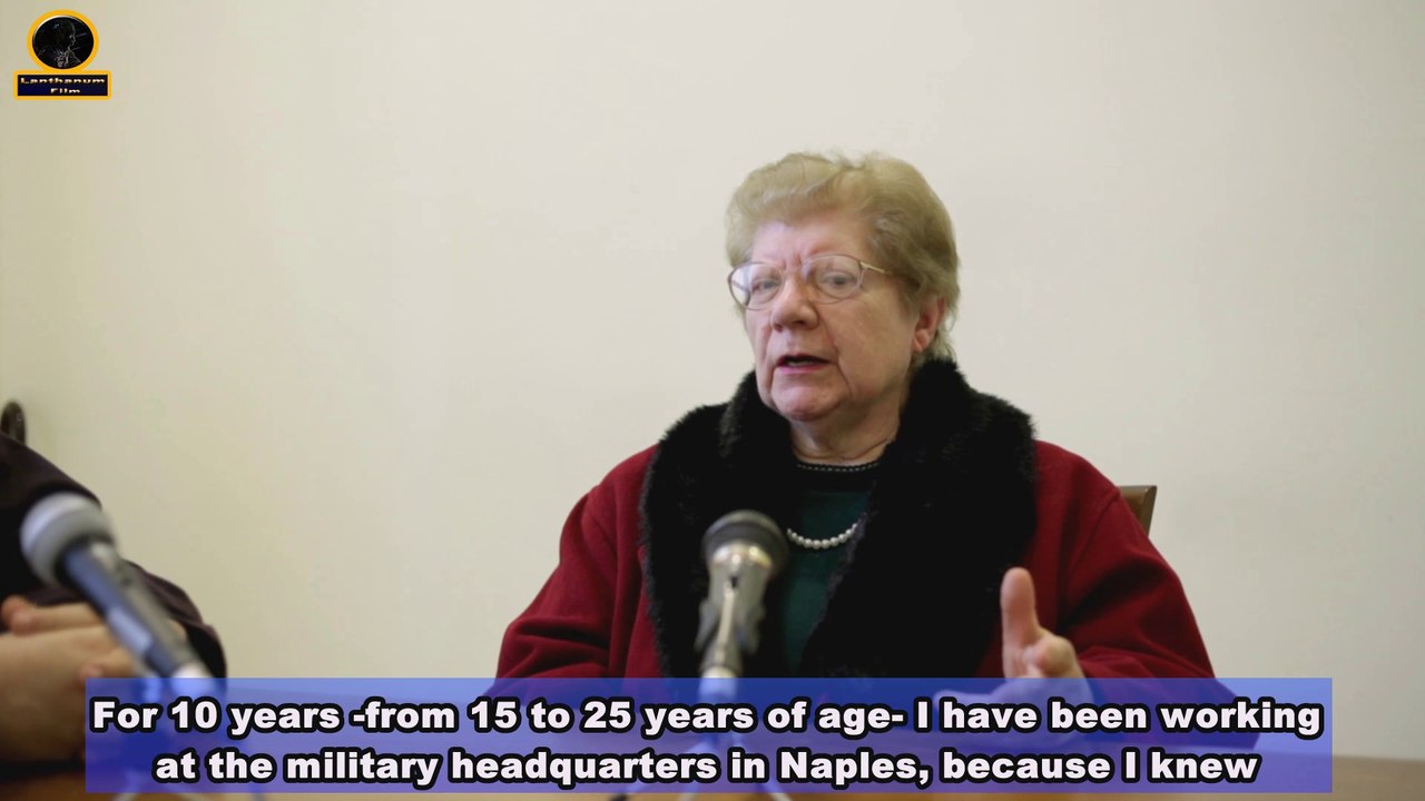 Presentazione della signora Concettina Iezzi - Mrs. Concettina Iezzi's self-introduction