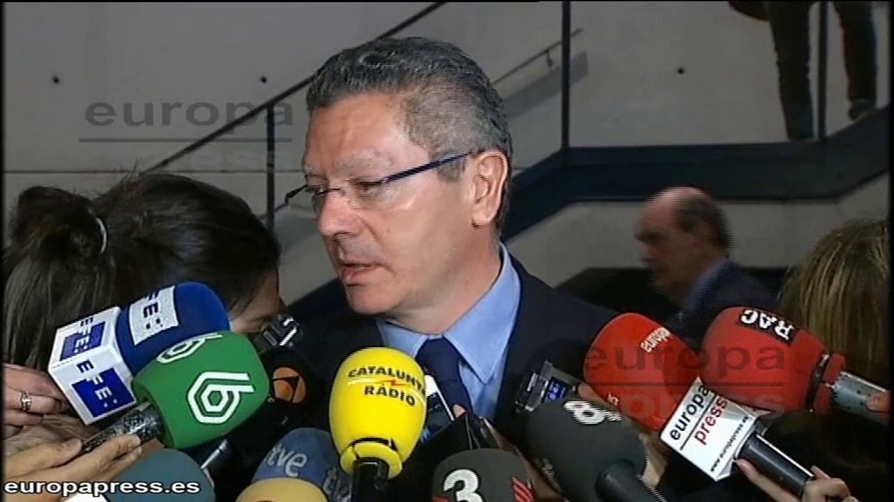 Gallardón sobre Álvarez: "Respetamos la actuación judicial"