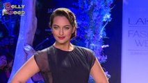 Sonakshi Sinha Walks The Ramp For Manish Malhotra For LFW Day 1