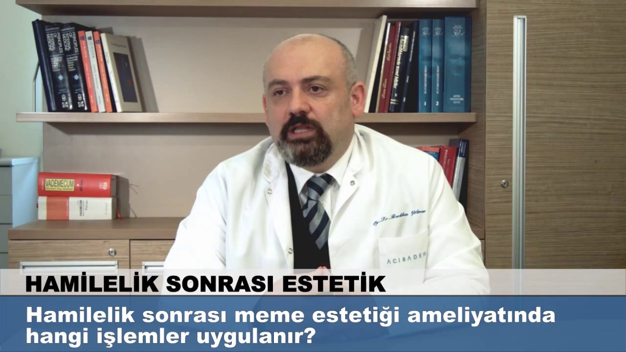 Hamilelik sonrası meme estetiği ameliyatında hangi işlemler uygulanır?