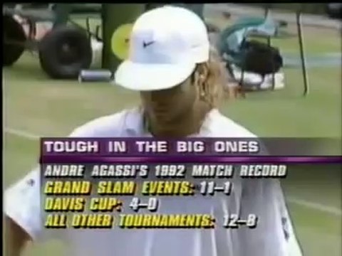 Wimbledon 1992 Final - Andre Agassi vs Goran Ivanisevic FULL MATCH