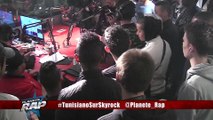 Gros Freestyle de Tunisiano en live dans Planète Rap