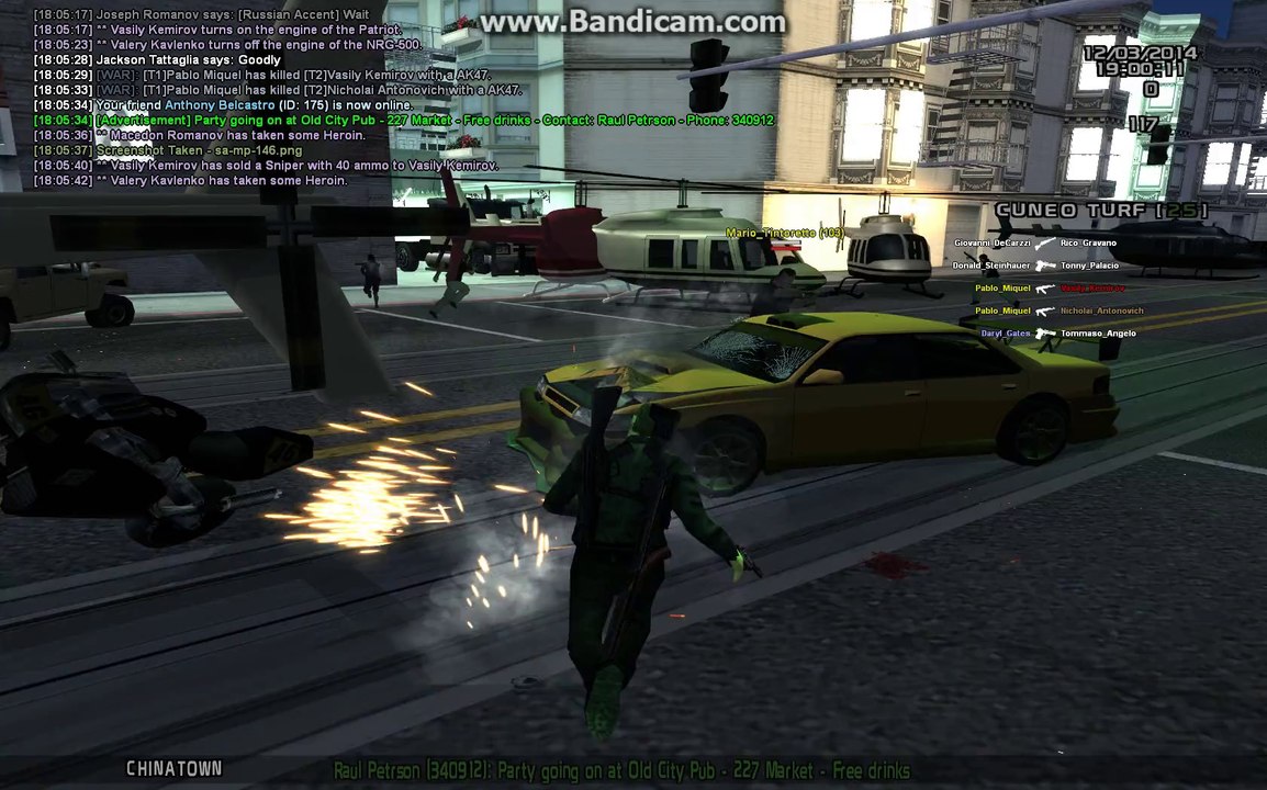 Mario abusing passenger seat.